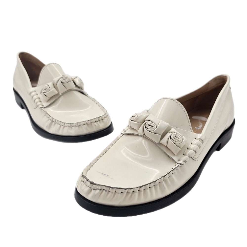 Stuart Weitzman Rosie Loafer Cream Women’s Size 7 NWOB $550